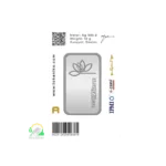 شمش نقره 10 گرمی توکنیکو عیار 999.9