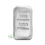 شمش نقره 100 گرمی زیوتو ایرانی عیار 999.9