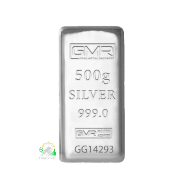 شمش نقره 500 گرمی GMR ترکیه عیار 999