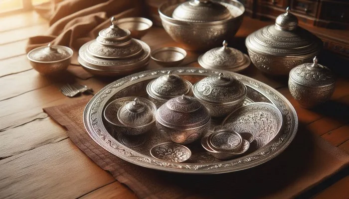 نقره و کاربرد آن در ساخت ظروف تزئینی 2